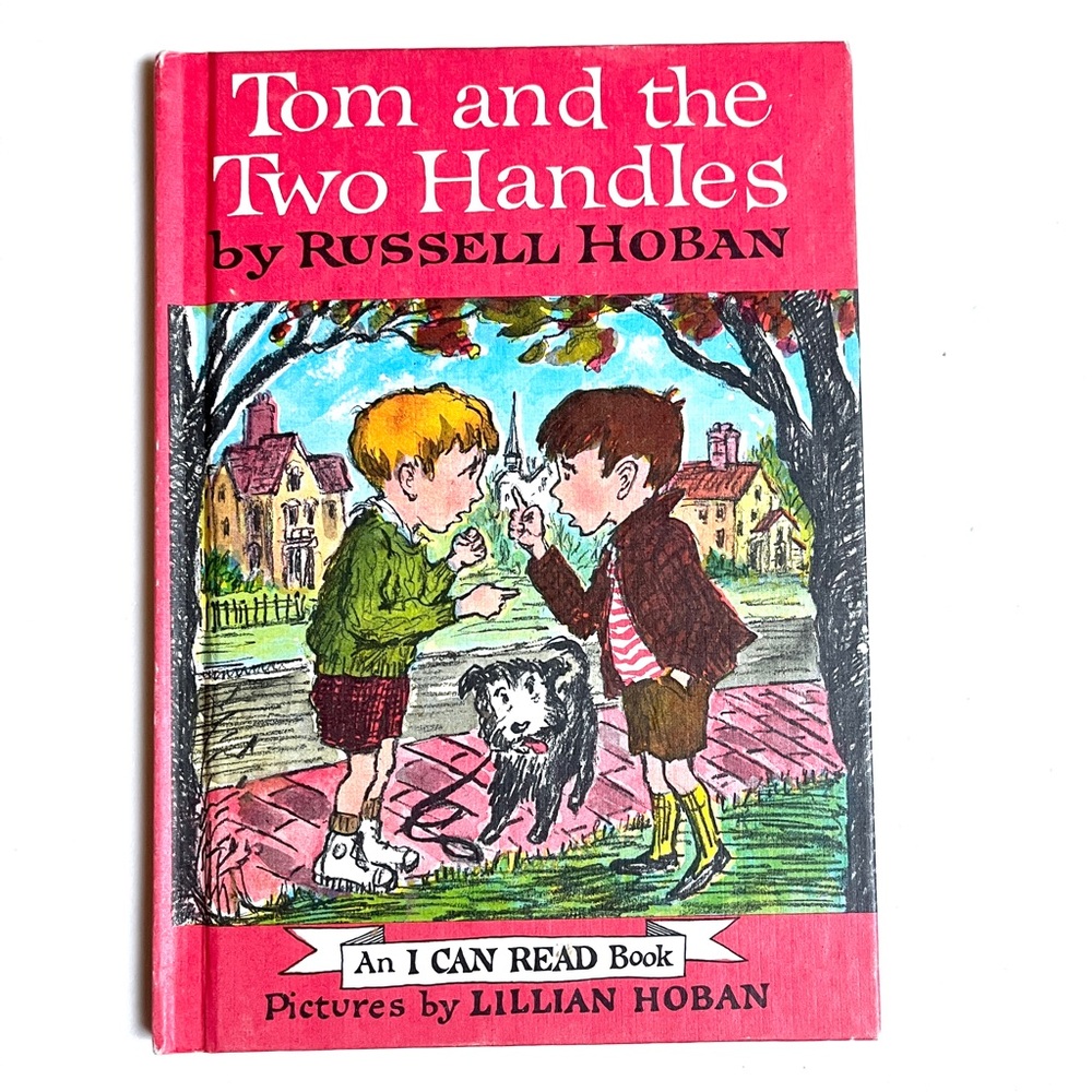Tom and the Two Handles by Russell Hoban - Classic Red Children's Book